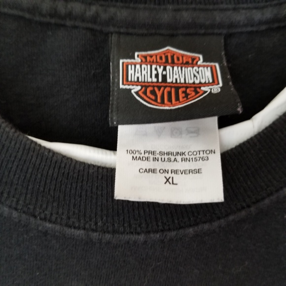 HARLEY-DAVIDSON of London Dealer Tee Cotton Sz XL - Picture 3 of 8